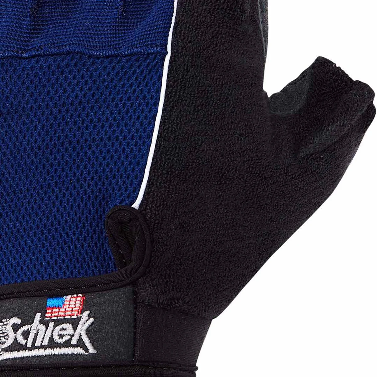 Schiek Sports Model 510 Cross Training Fitness Gloves - Black/Blue - Image 3