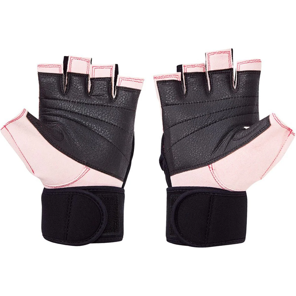 Schiek Sports Platinum 3/4 Finger Wrist Wrap Lifting Gloves - Image 5