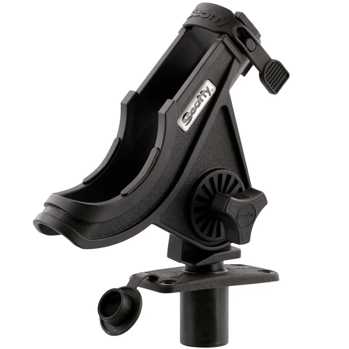Scotty Spinning/Baitcaster Fishing Rod Holder with Flush Deck Mount