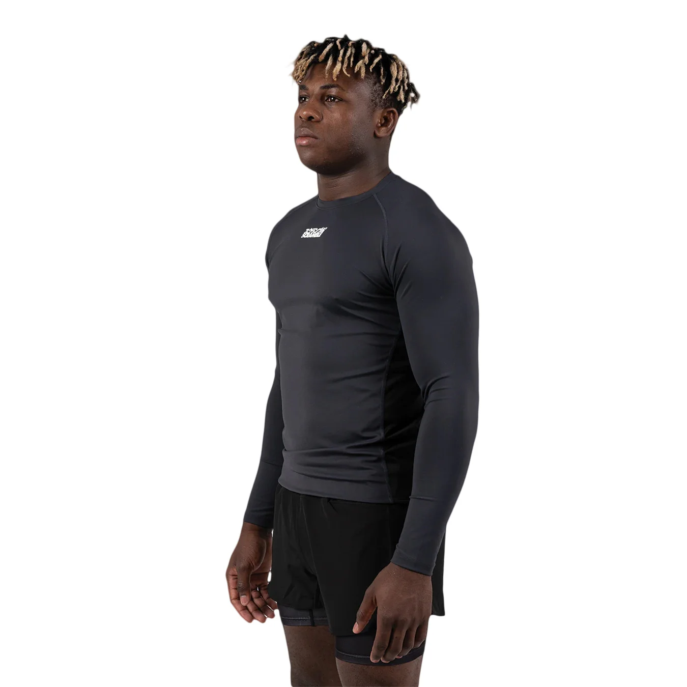 Scramble Shinobi Premium Compression Top - Black - Image 4