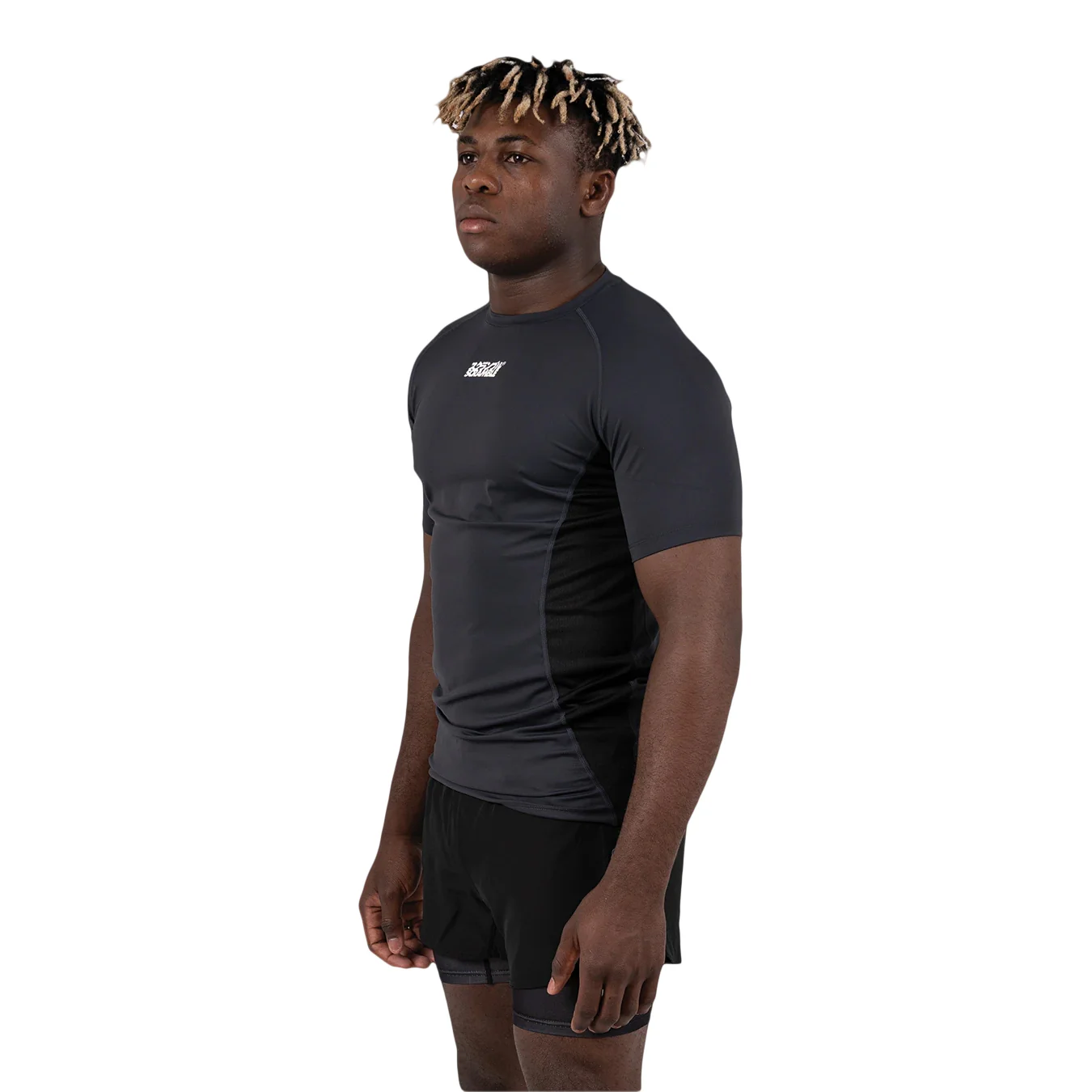 Scramble Shinobi Premium Compression Top - Black - Image 8