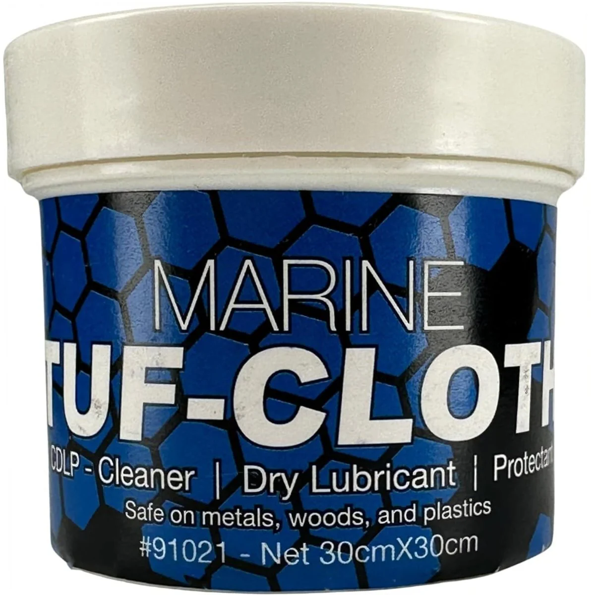Sentry Solutions Marine Tuf-Cloth, 12" x 12" Cloth in a Jar, SS-TFCLTH