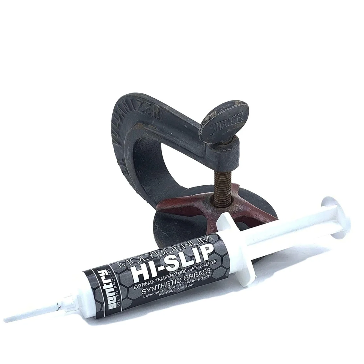 Sentry Tuf Hi Slip Grease Nano Moly Lubricant Guns Knives Tools Syringe 12 CC - Image 2