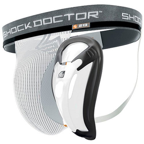 Shock Doctor Core Athletic Supporter with Bio-Flex Cup - White - Image 3