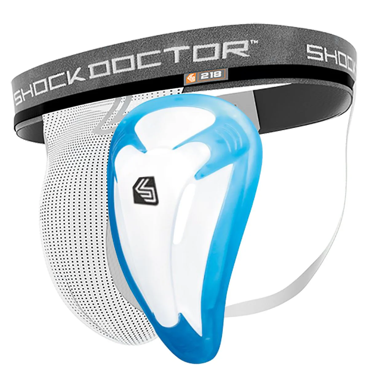 Shock Doctor Core Athletic Supporter with Bio-Flex Cup - White - Image 6
