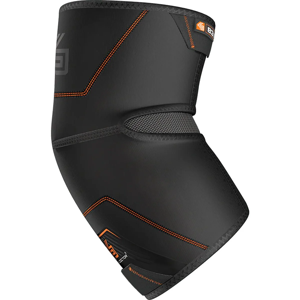Shock Doctor Elbow Compression Sleeve with Extended Coverage - Black