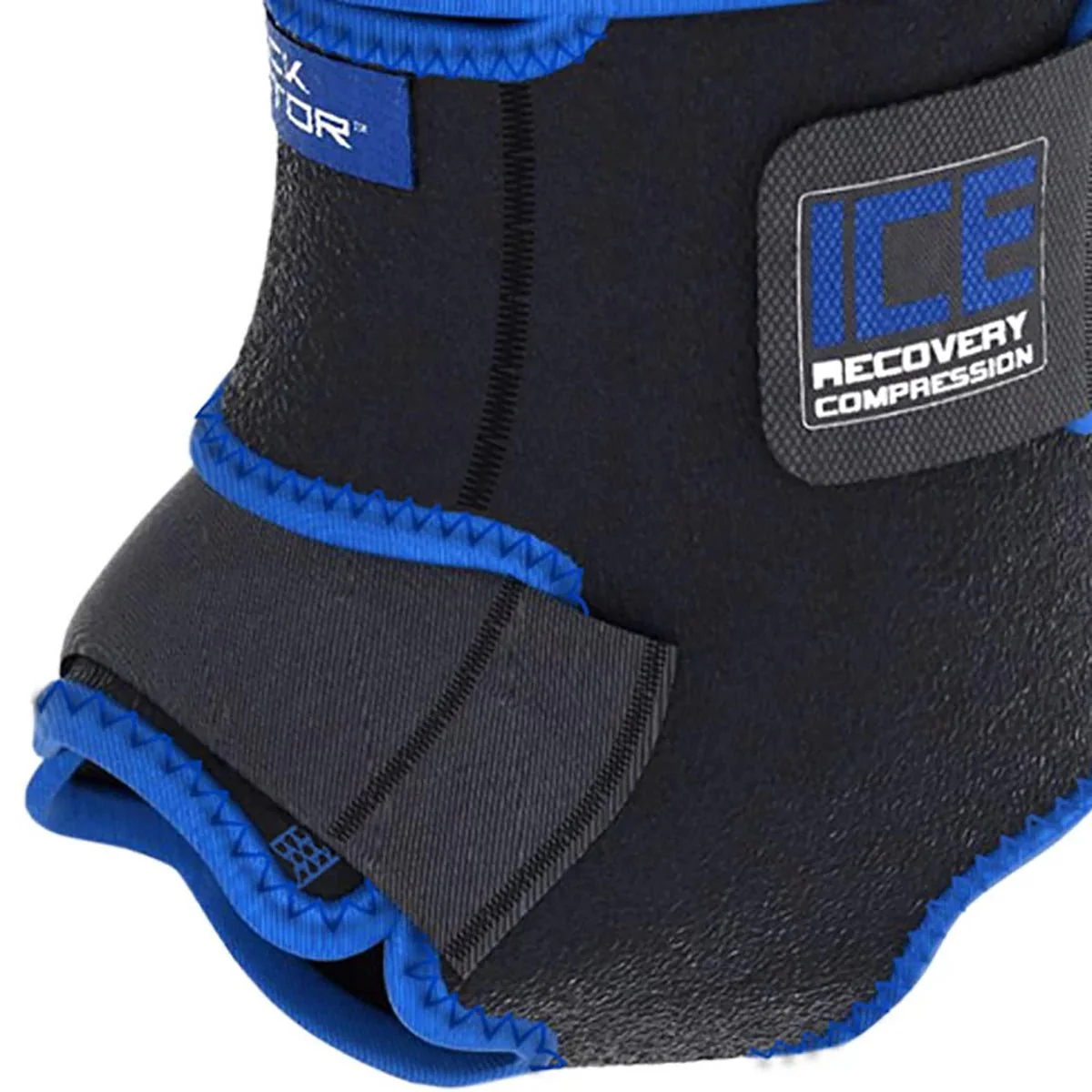 Shock Doctor ICE Recovery Compression Ankle Wrap - Black - Image 3