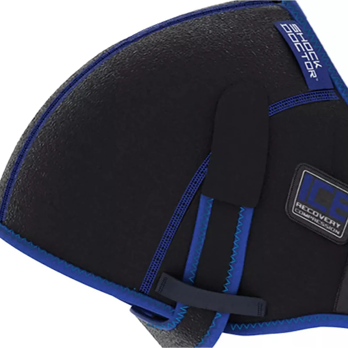 Shock Doctor ICE Recovery Compression Shoulder Wrap - Black - Image 3