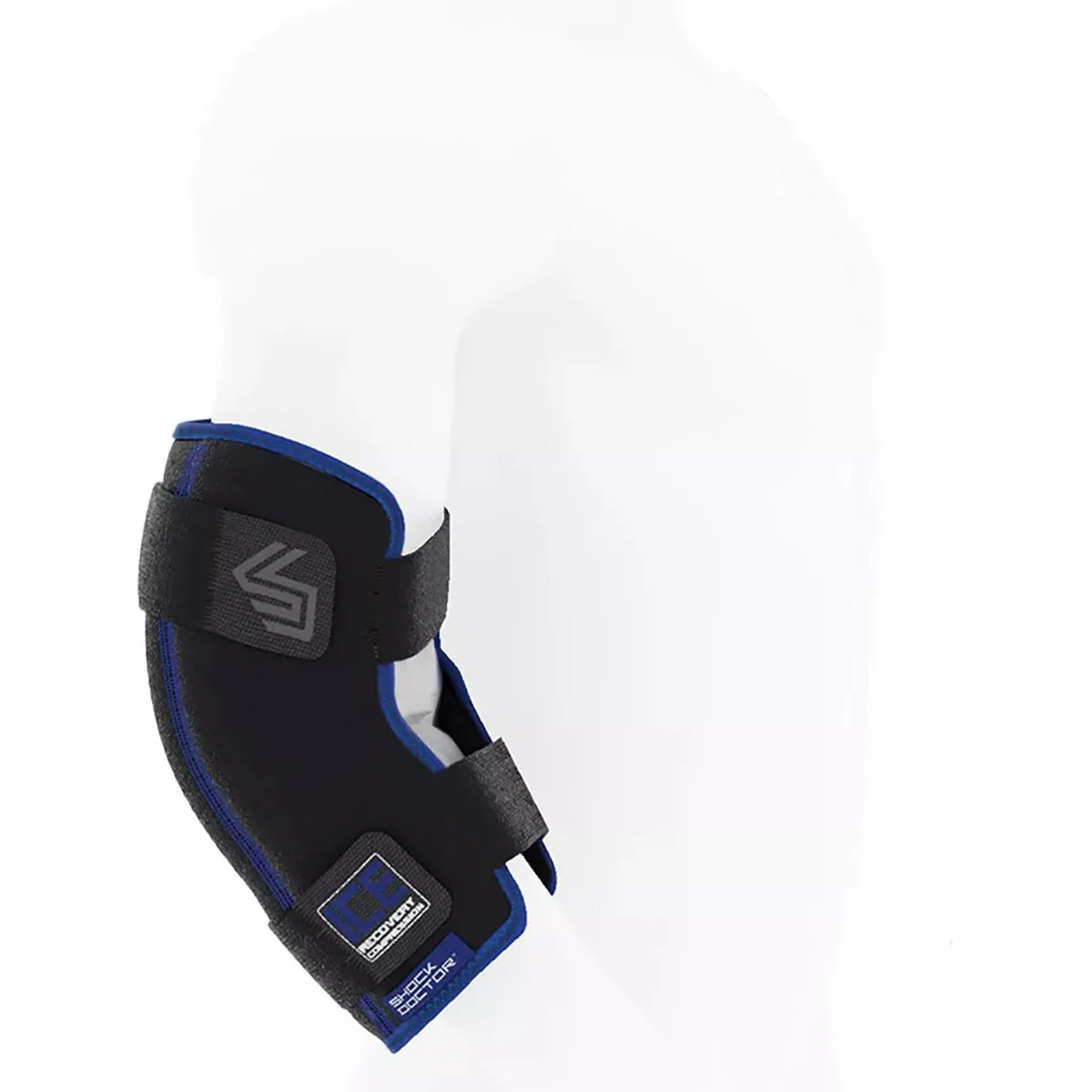 Shock Doctor ICE Recovery Multi-Use Compression Wrap - Black - Image 2