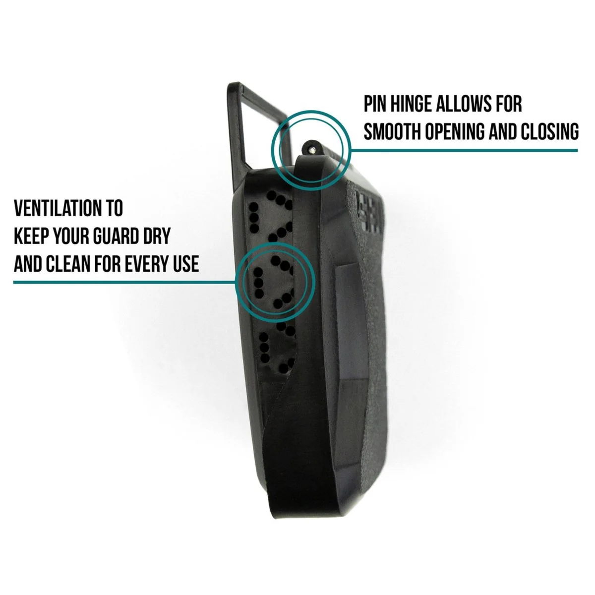 SISU Mouthguard Case - Black - Image 3