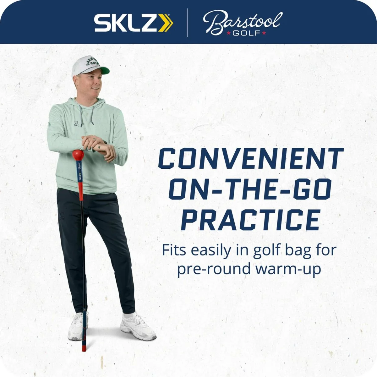 SKLZ Barstool Gold Flex Trainer, 48" - Image 5