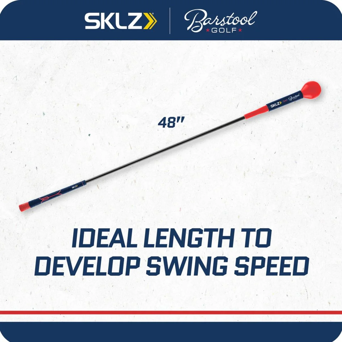 SKLZ Barstool Gold Flex Trainer, 48" - Image 8