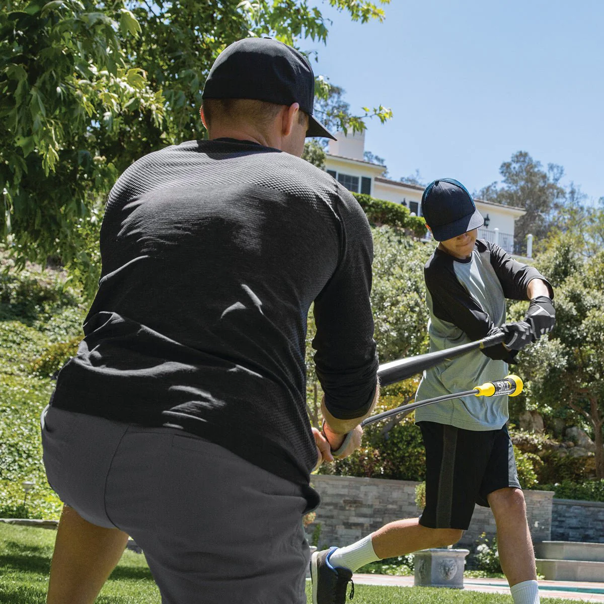 SKLZ Baseball Target Swing Trainer - Black/Yellow - Image 3