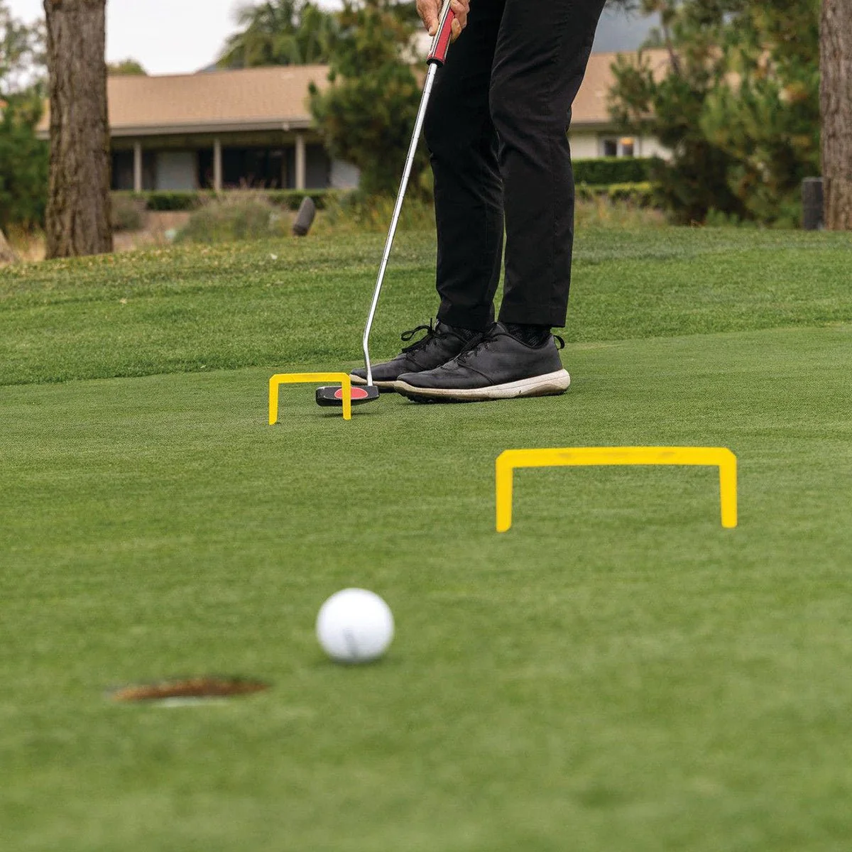 SKLZ Golf Putt Path Gates Training Set - Yellow - Image 4
