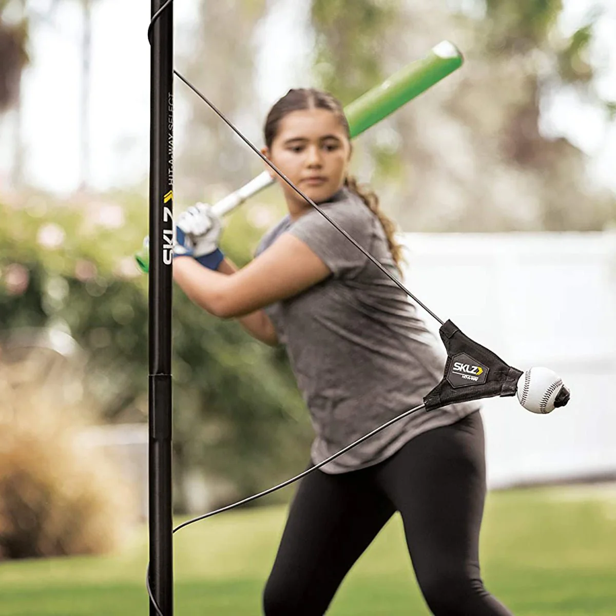 SKLZ Hit-A-Way Select Baseball Swing Trainer - Black - Image 4