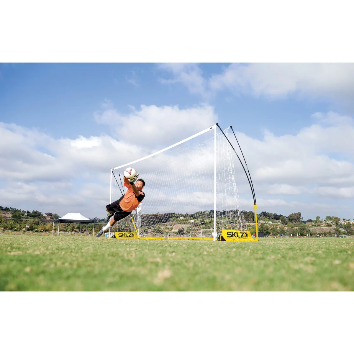 SKLZ Pro Training Soccer Goal -  18.5' x 6.5' - Image 5