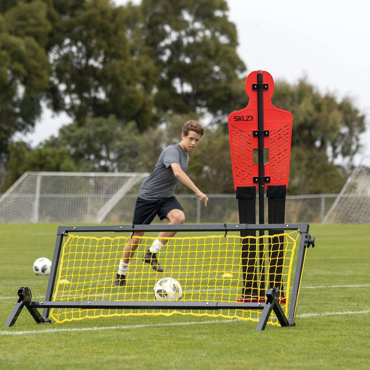 SKLZ Soccer Trainer Pro 6' x 2.5' Net - Image 6