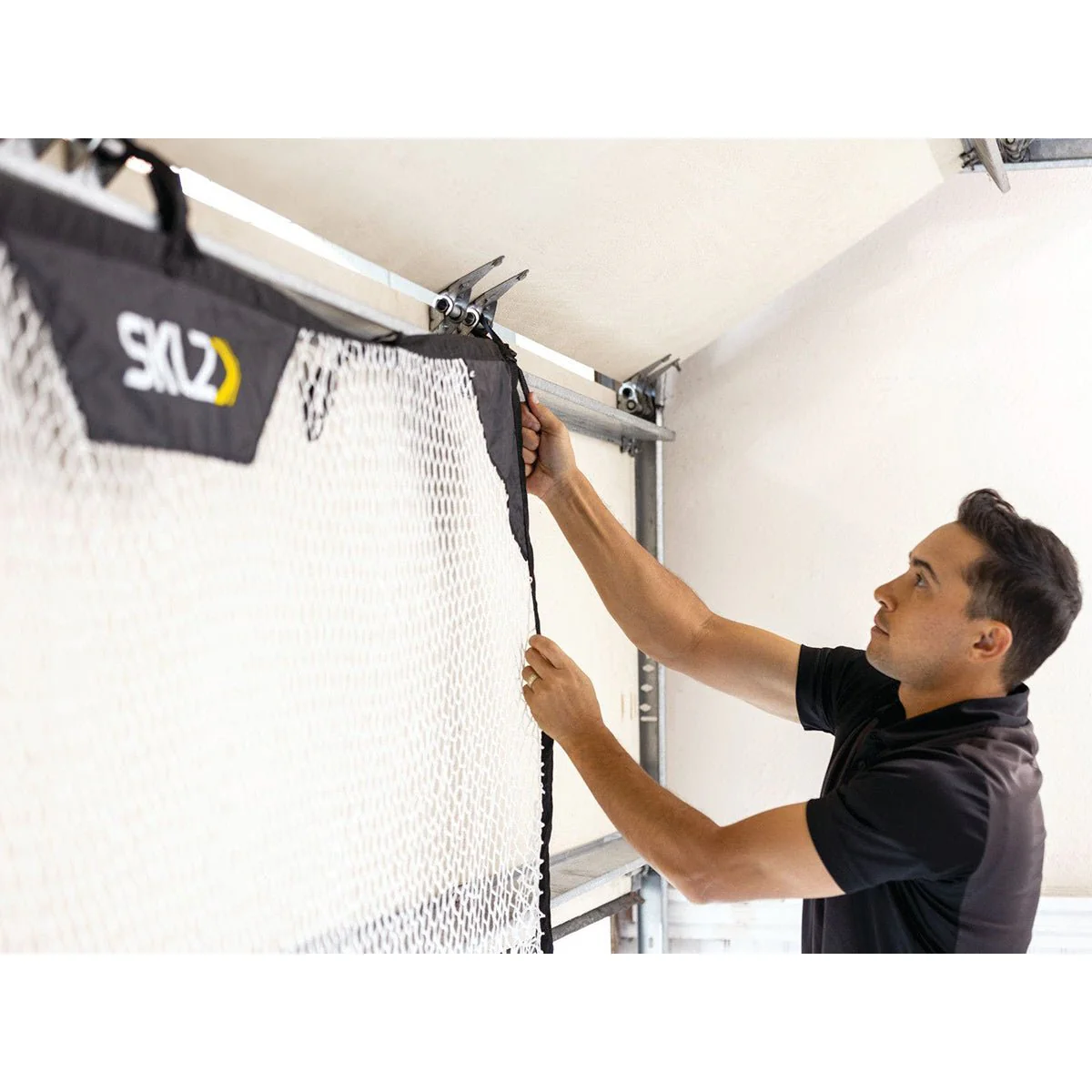 SKLZ Suspended 7.5' x 7' Sports Practice Net - Black - Image 4