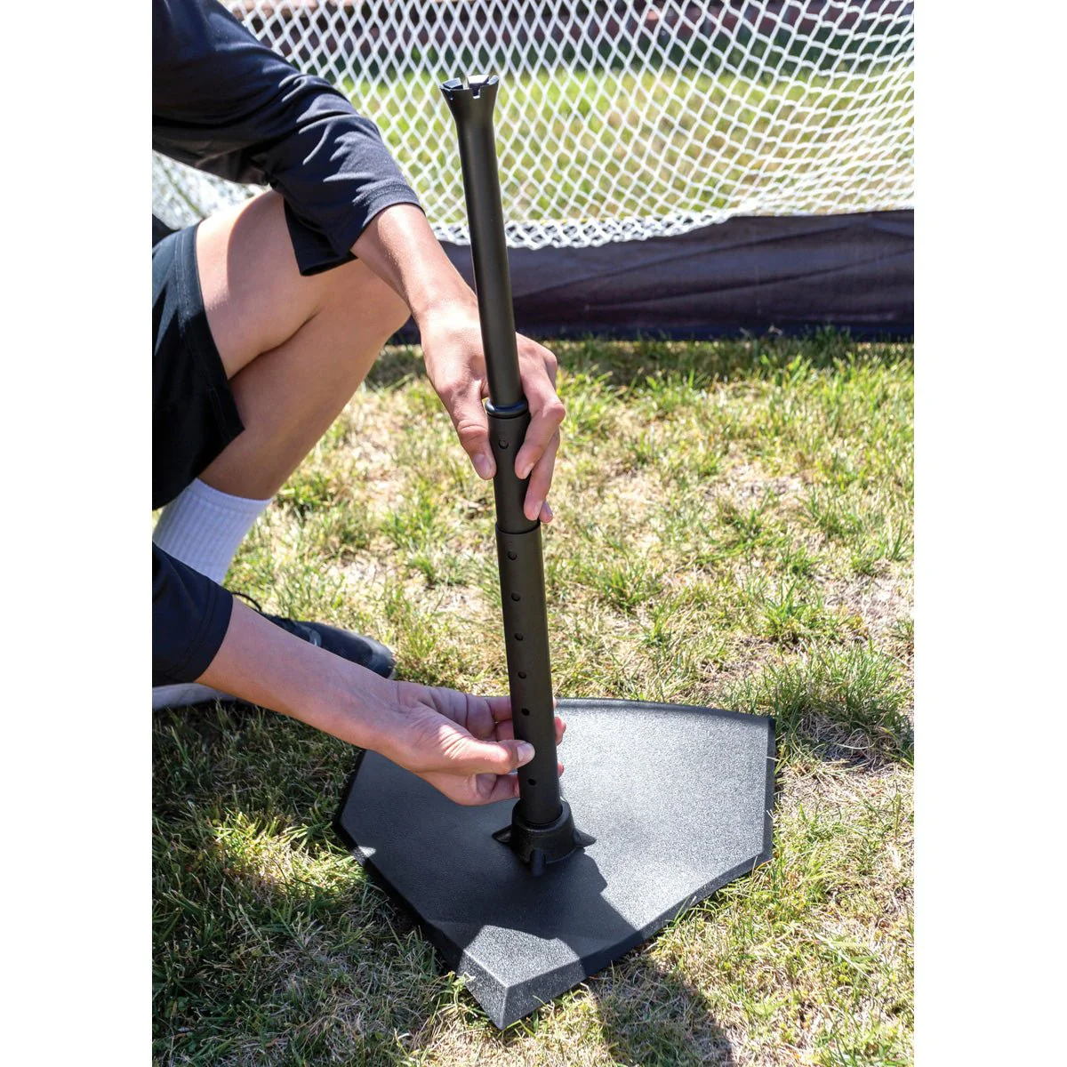 SKLZ Youth Baseball Training Pop-Back Tee - Image 5