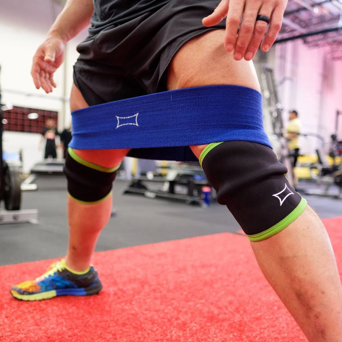 Sling Shot Big Ass Hip Circle Resistance Band by Mark Bell - Blue - Image 5