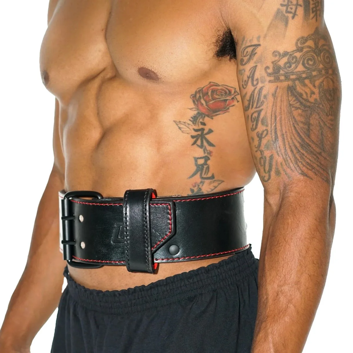 Sling Shot Bodybuilding Belt by Mark Bell - Black - Image 2