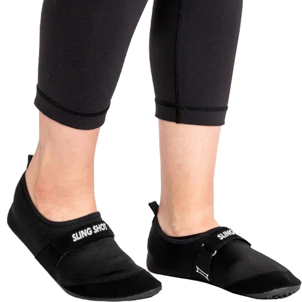 Sling Shot Deadlift Slippers by Mark Bell - Black - Image 4