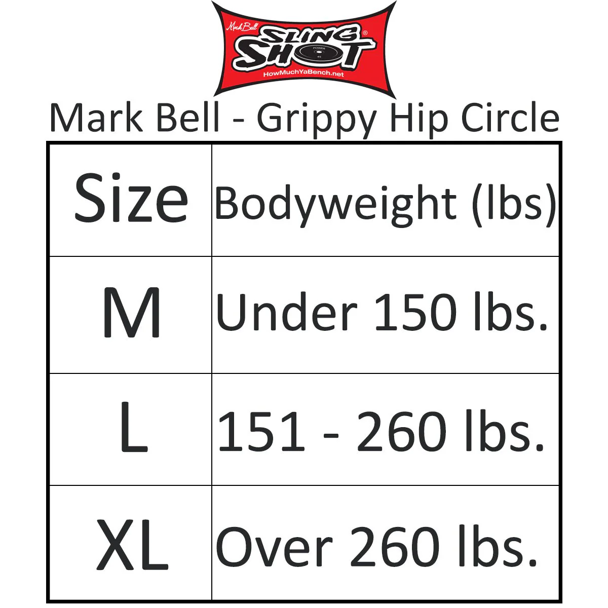 Sling Shot Grippy Hip Circle Resistance Band by Mark Bell - Image 4