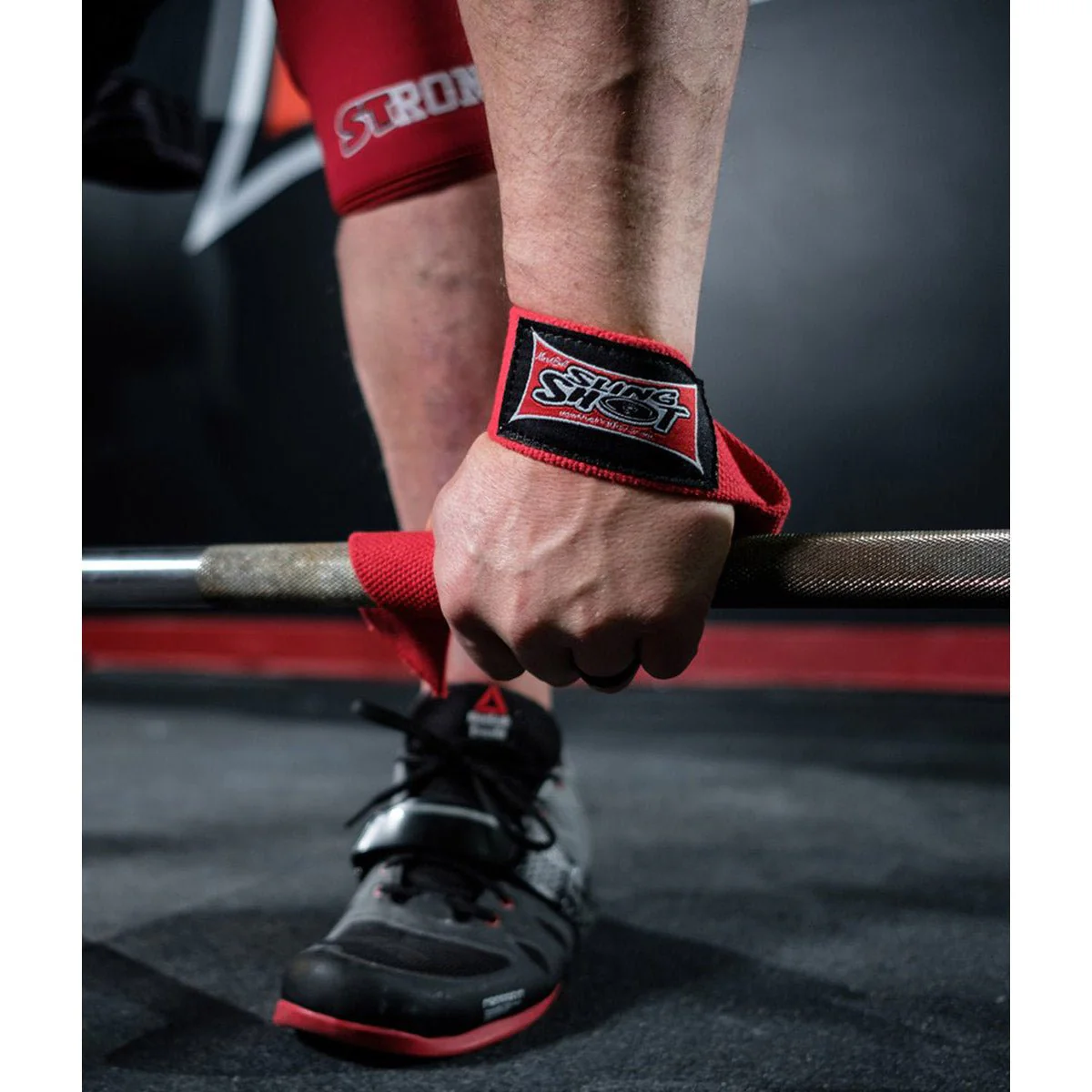Sling Shot Heavy Duty Weight Lifting Straps by Mark Bell - Image 2