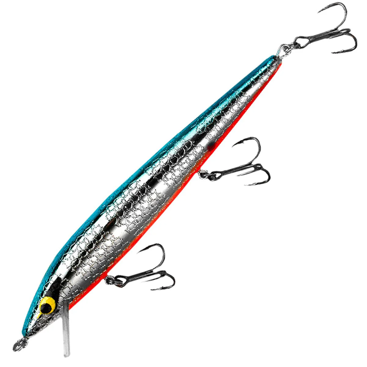 Smithwick Floating Rattlin' Rogue 1/3 oz Fishing Lure - Chrome Blue/Orange Belly