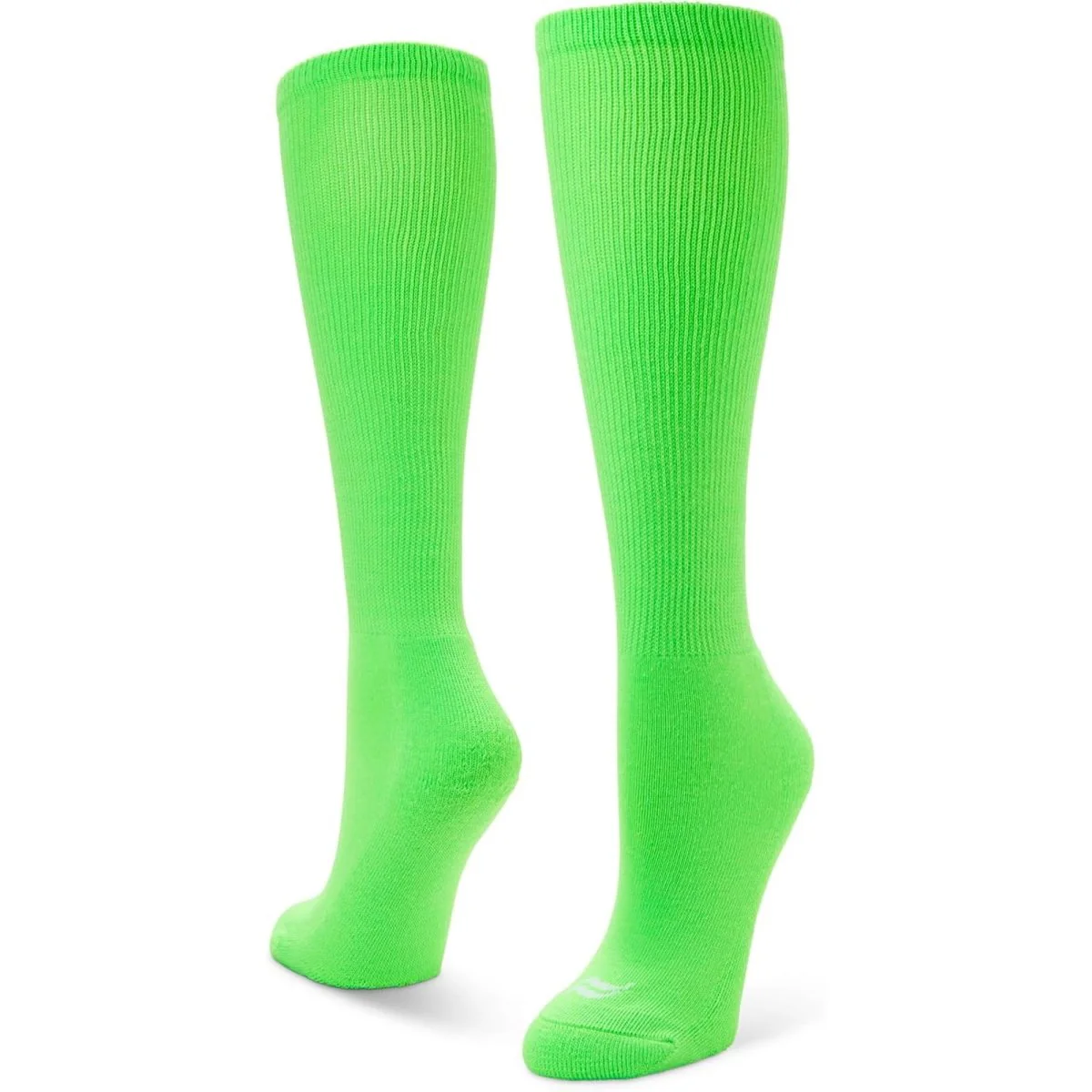 Sof Sole All Sport Over-The-Calf Team Athletic Performance Socks, Neon Green