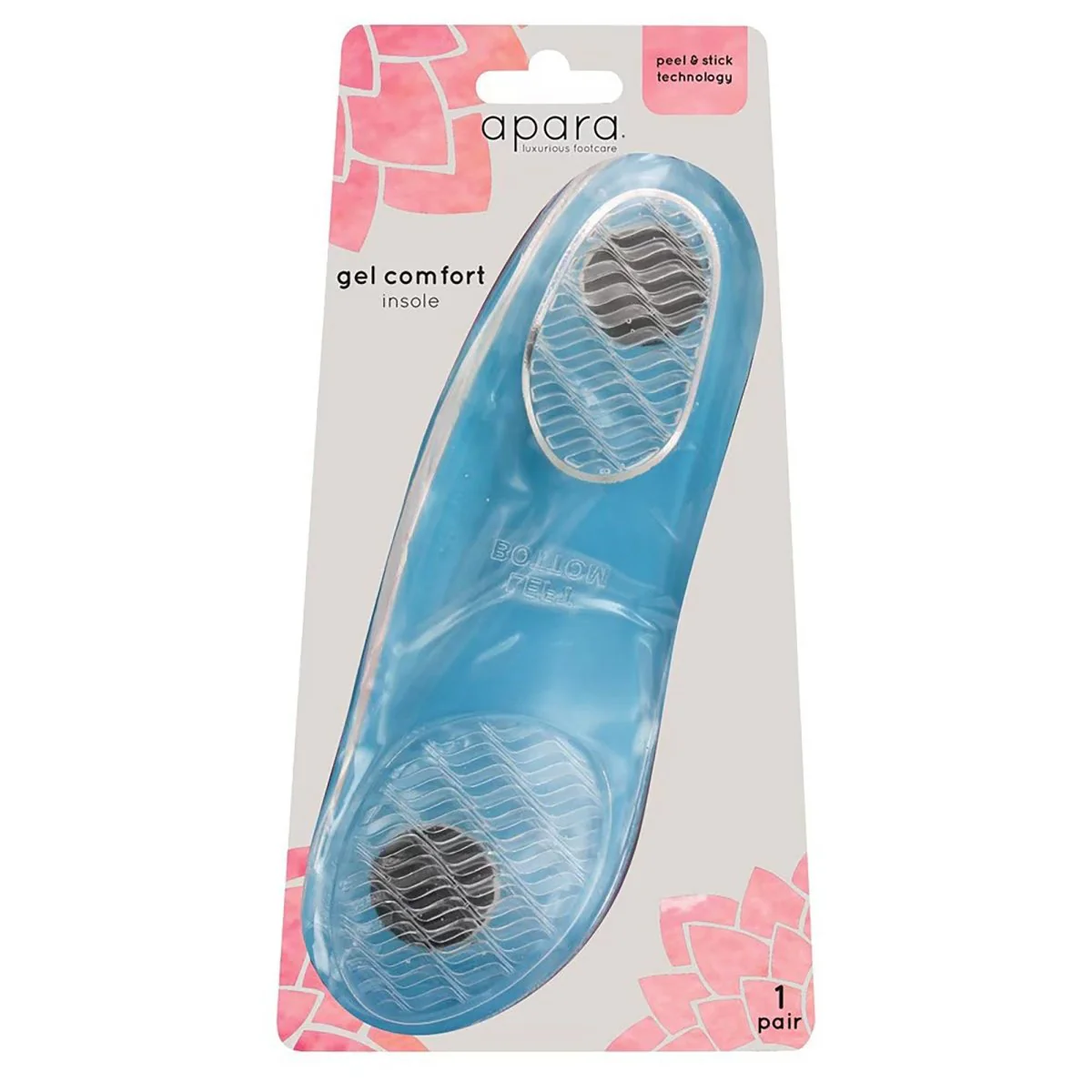Sof Sole Apara Women's Gel Comfort Shoe Insoles - Clear