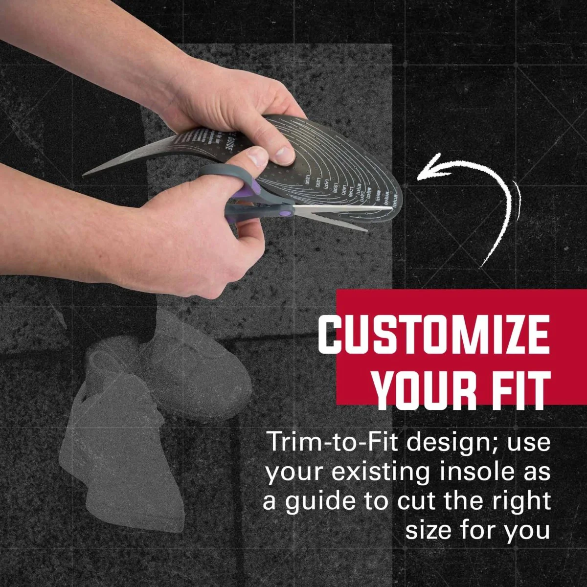 Sof Sole Footbed Protectors Insoles Trim to Fit - Image 4