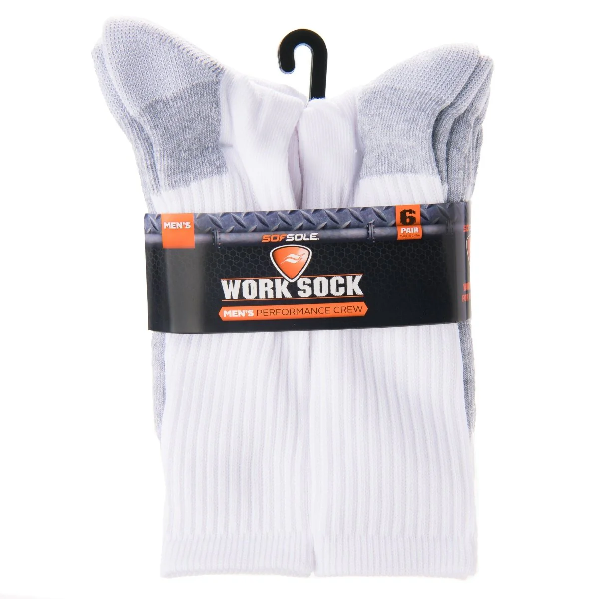Sof Sole Men's Performance Crew Work Socks
