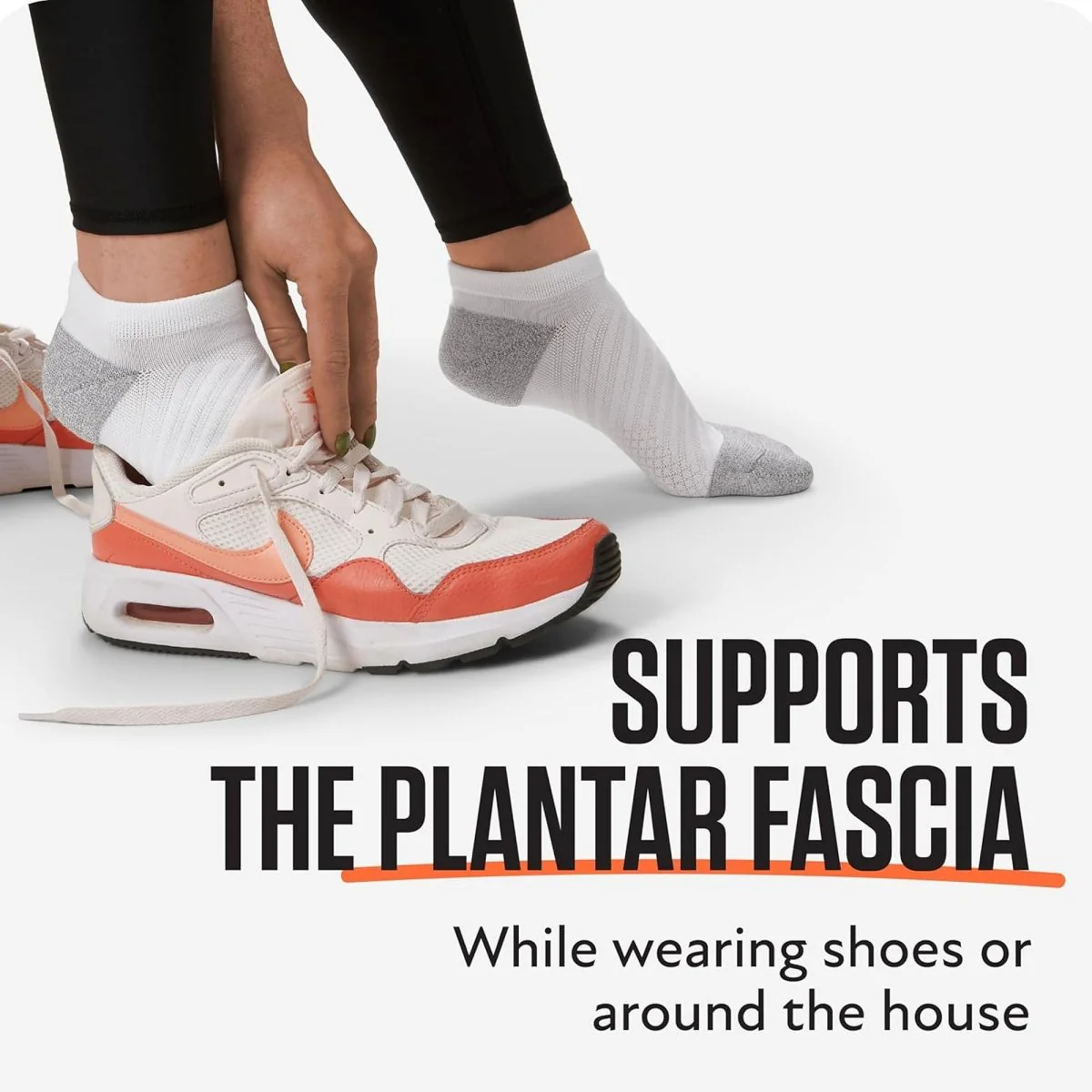 Sof Sole No Show Plantar Fascia Sock - Image 2