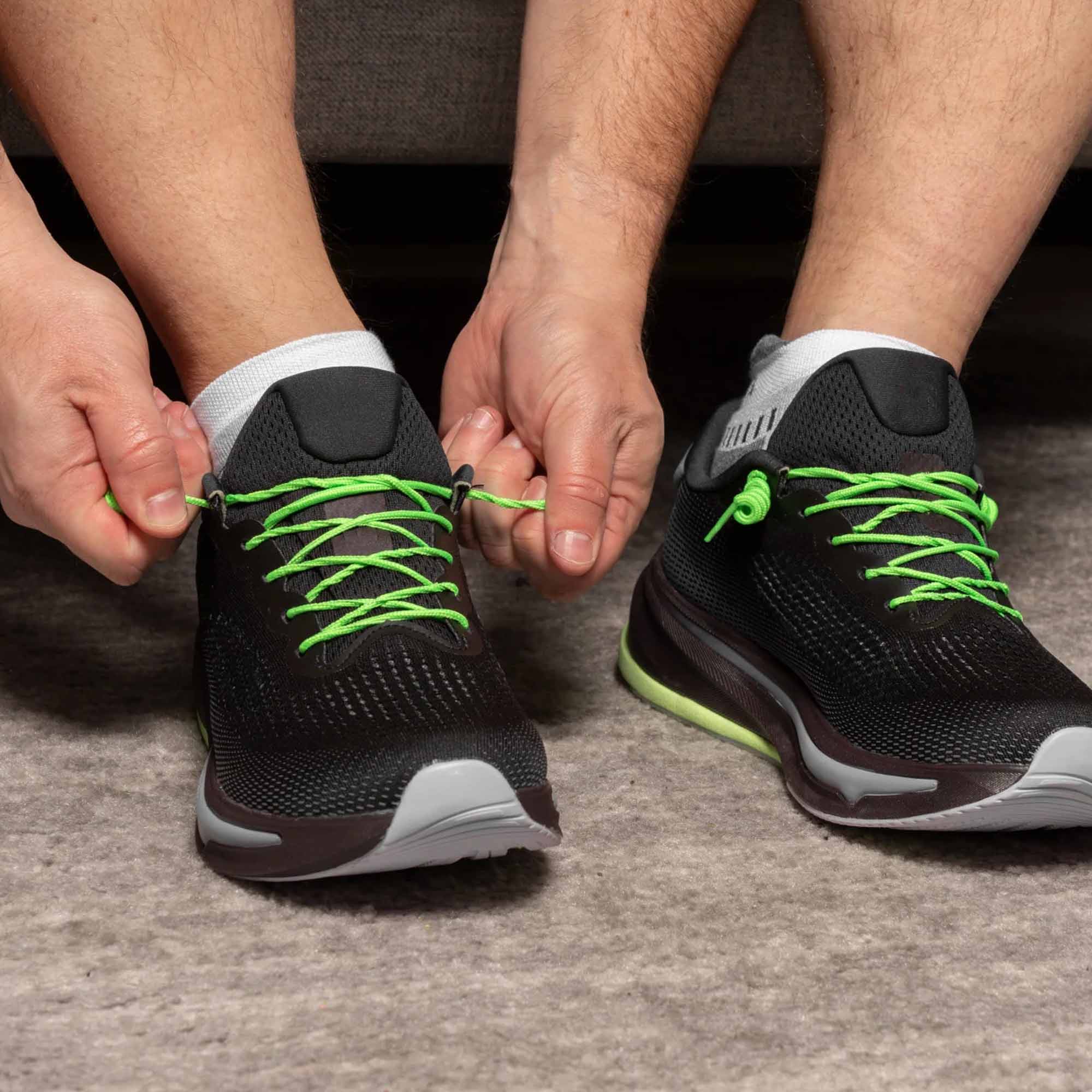 Sof Sole No-Tie Laces, Grey - Image 4