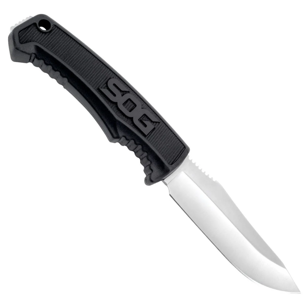 SOG - Field Knife - with 4" Fixed Satin Finish Blade and Black Sheath - Image 4