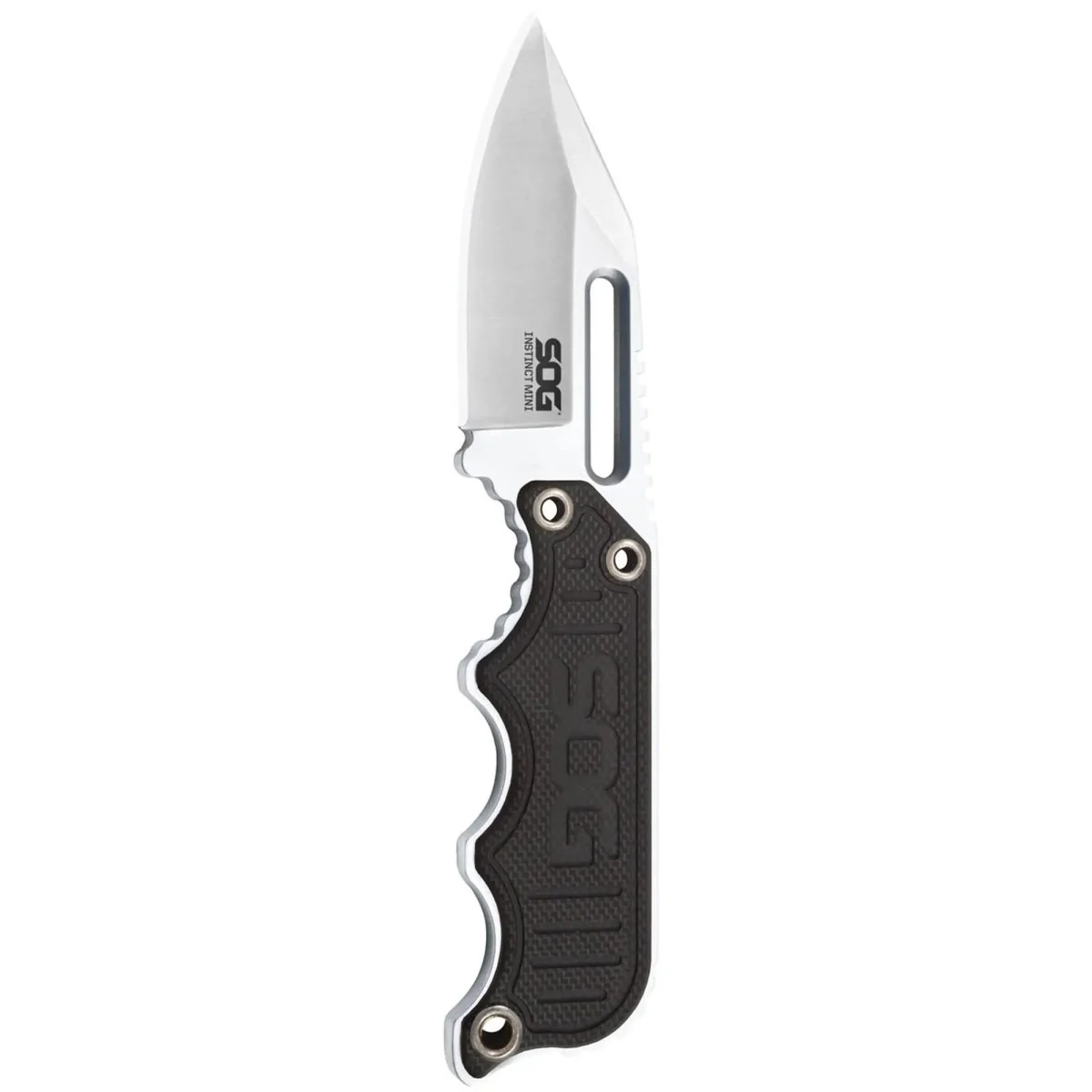 SOG - Instinct G10 Satin - Mini 2.3 " Fixed Blade Pocket Knife with Sheath
