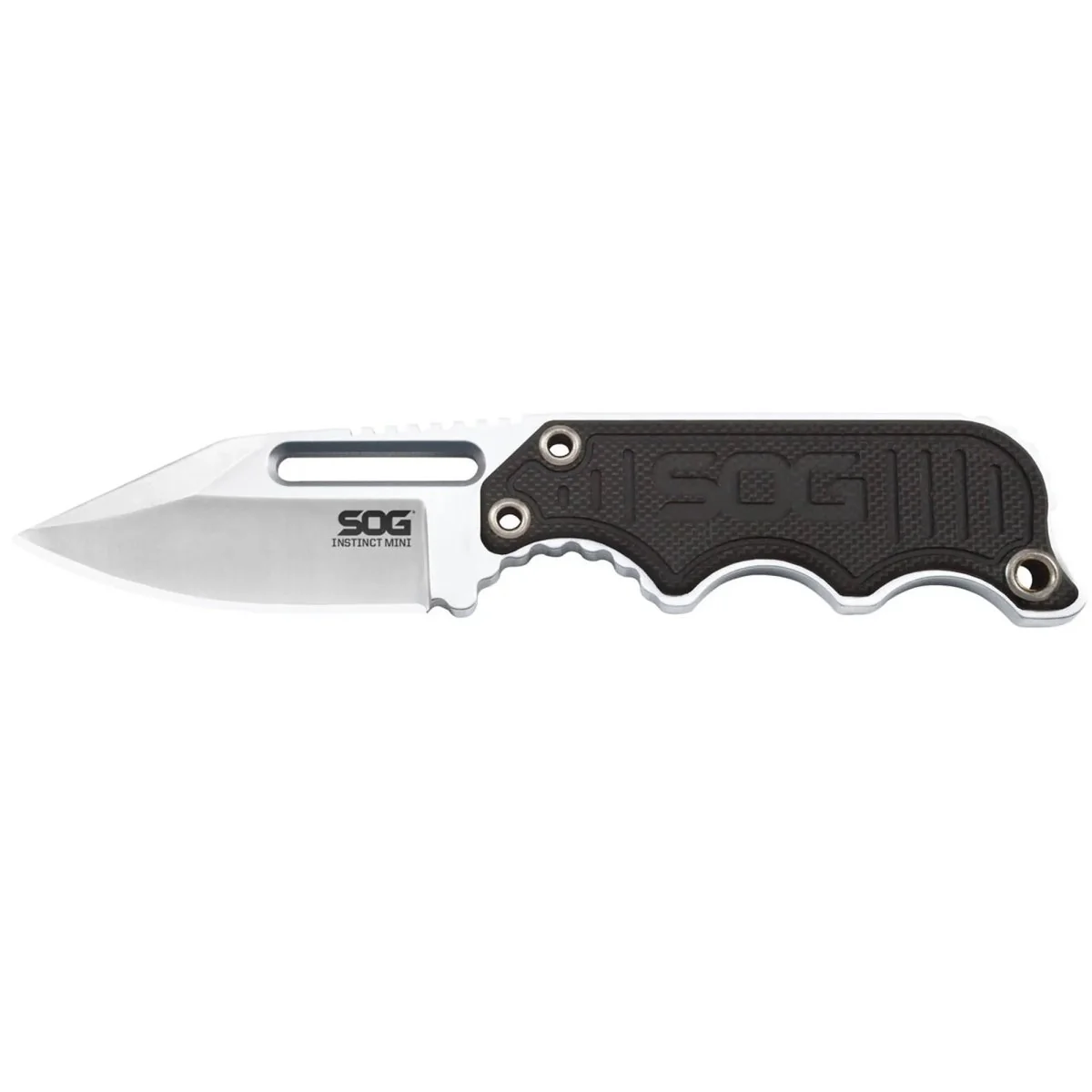 SOG - Instinct G10 Satin - Mini 2.3 " Fixed Blade Pocket Knife with Sheath - Image 2