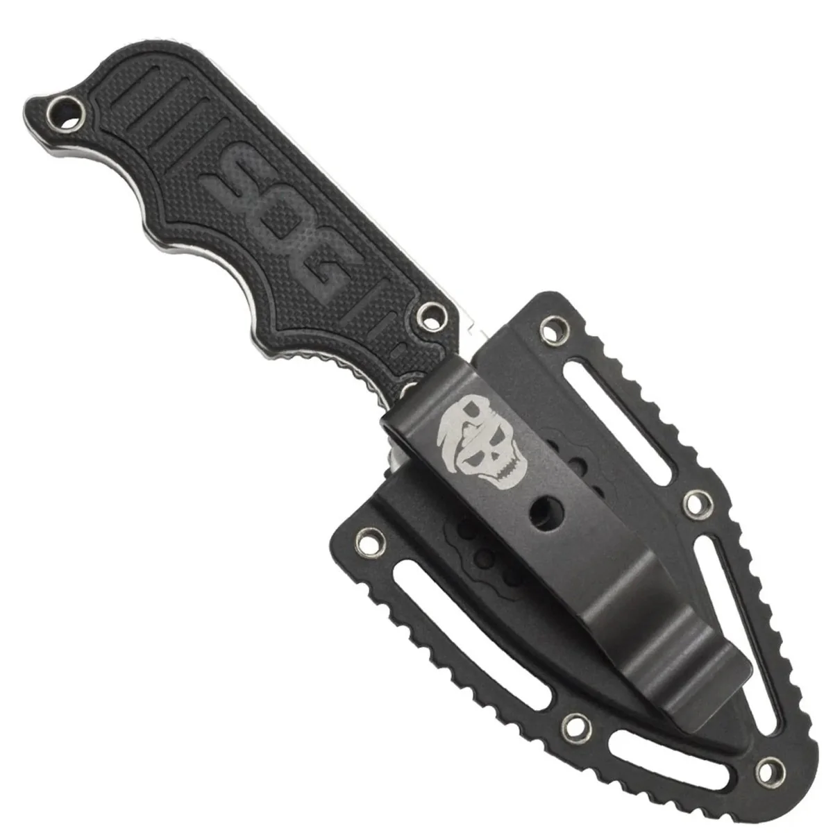 SOG - Instinct G10 Satin - Mini 2.3 " Fixed Blade Pocket Knife with Sheath - Image 5