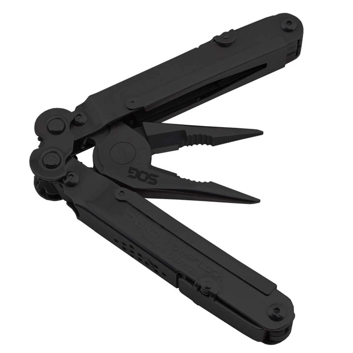 SOG - Powerlock Multi-Tool with Scissors and Nylon Sheath - Black Oxide - Image 4