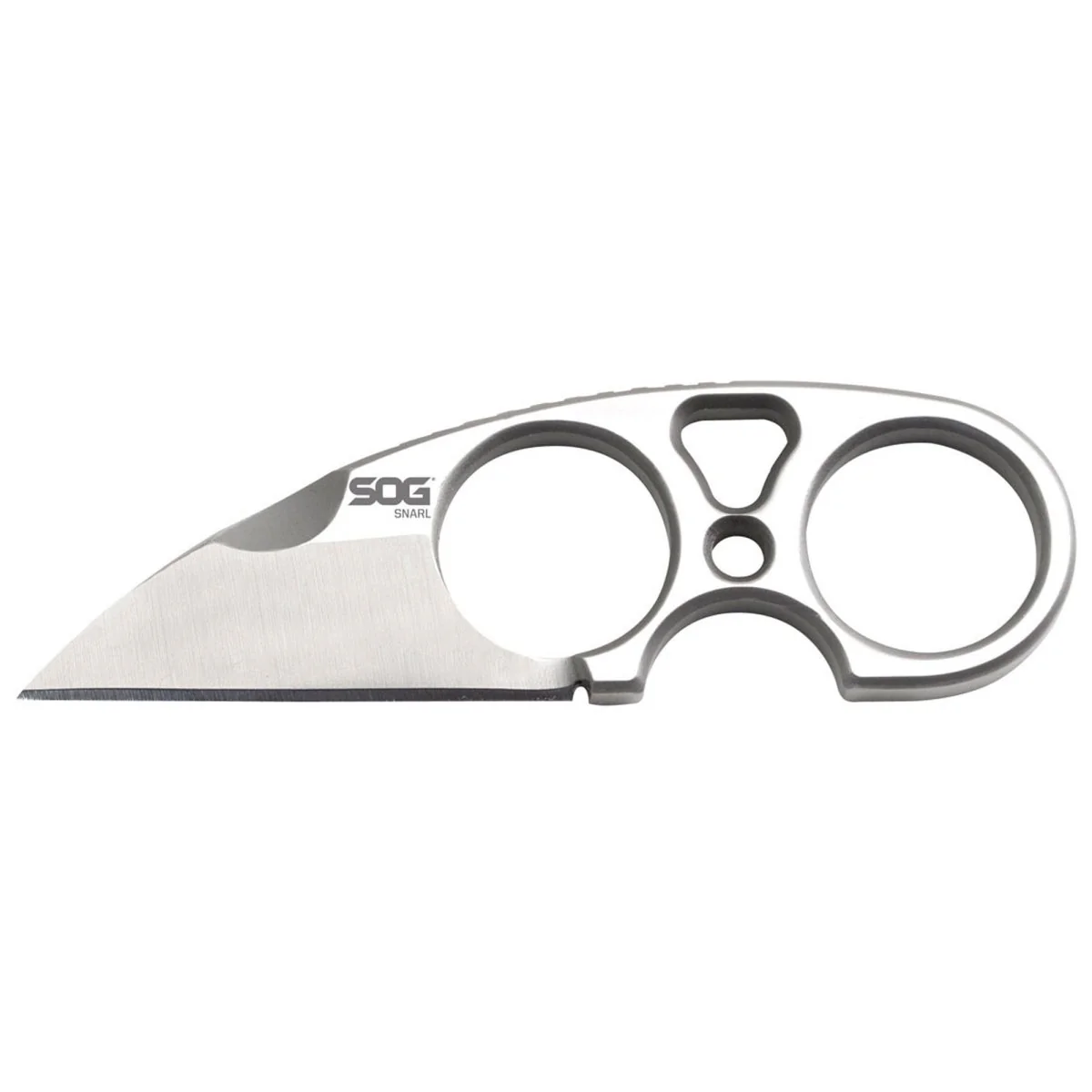 SOG - Snarl - 2.3" Sheepsfoot Style Blade and Black Sheath - Image 2