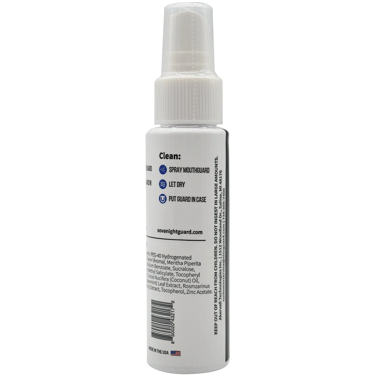 SOVA Fresh Cinnamint Night Guard Mouthguard Spray - Image 3