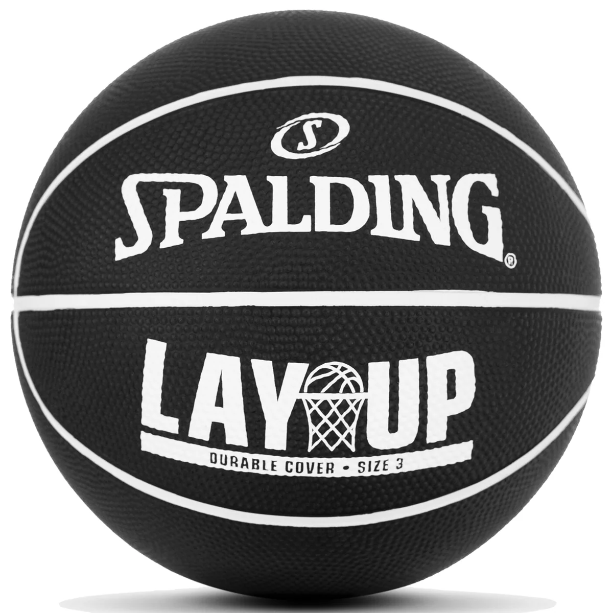 Spalding 22" Lay-Up Mini Rubber Outdoor Basketball