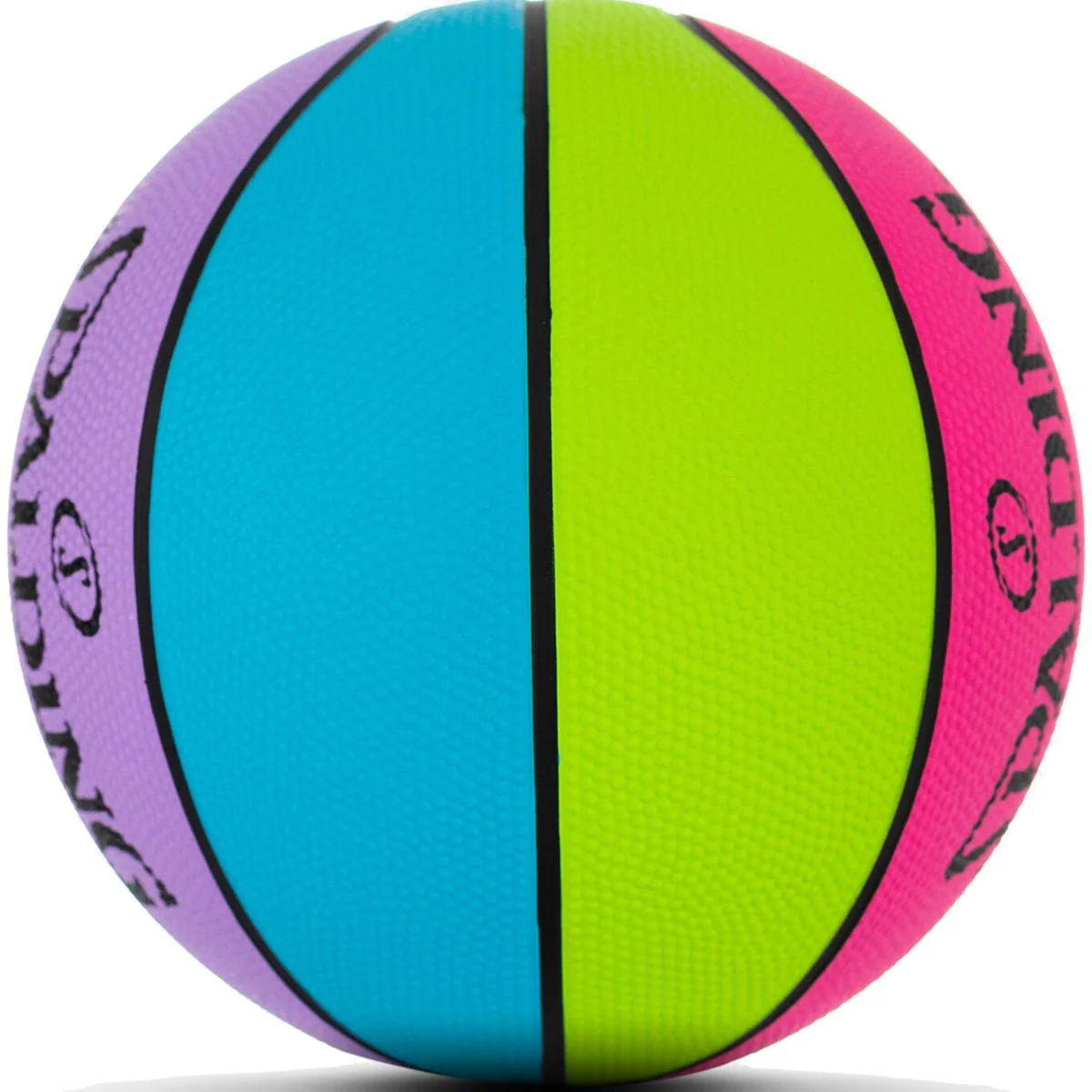 Spalding 22" Lay-Up Mini Rubber Outdoor Basketball - Image 14