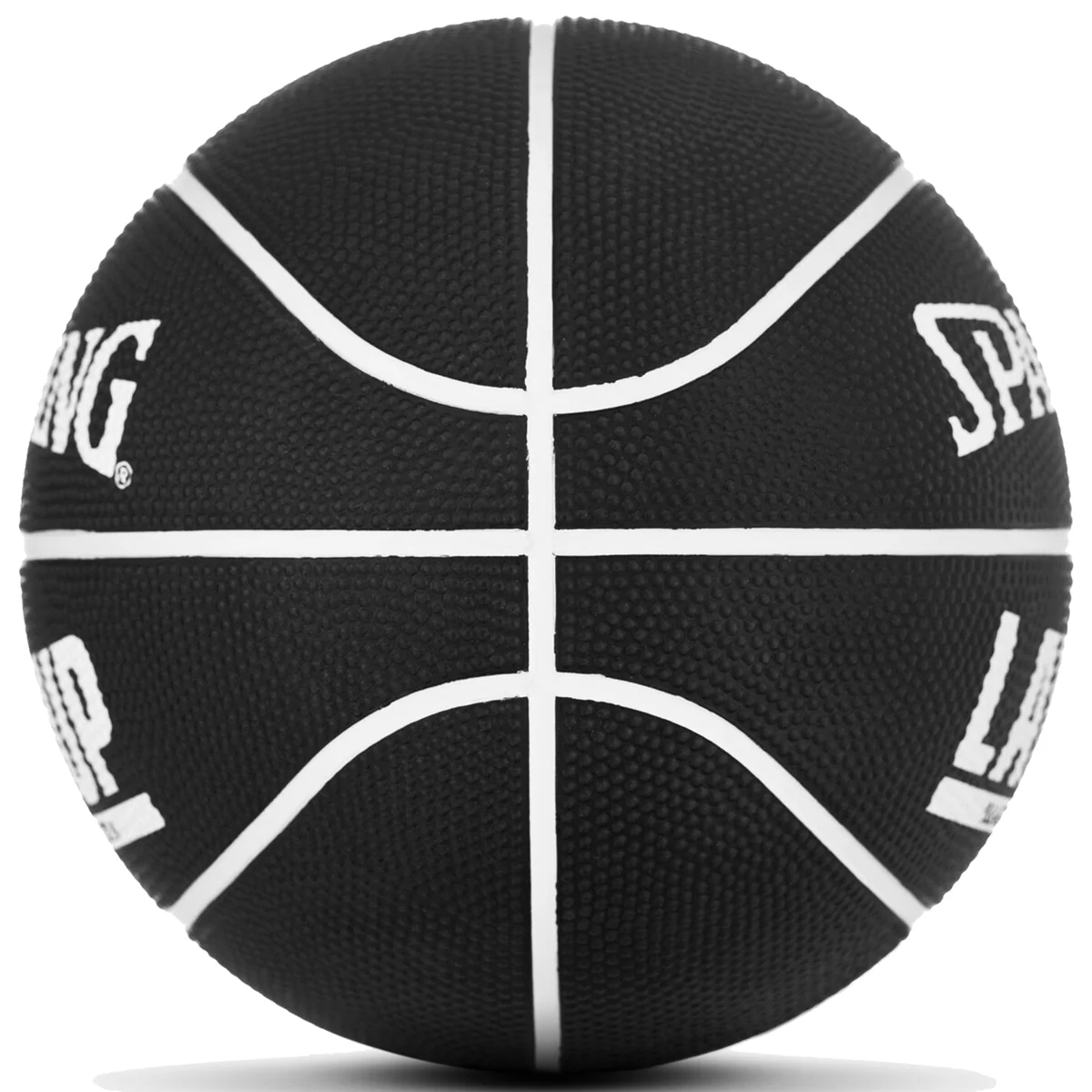 Spalding 22" Lay-Up Mini Rubber Outdoor Basketball - Image 3