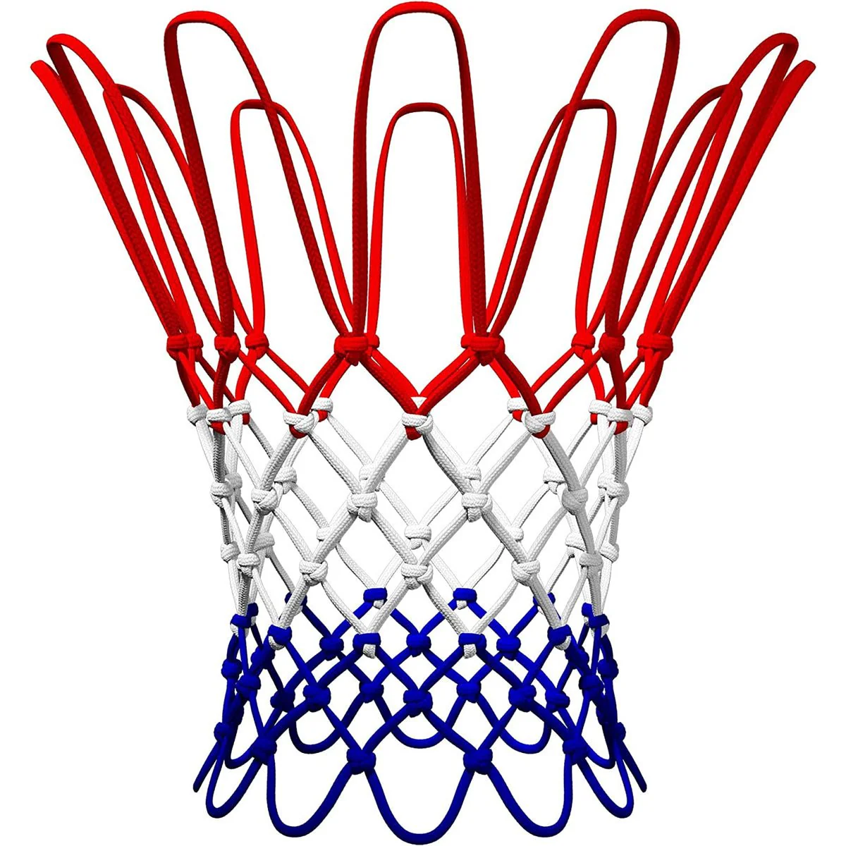 Spalding Heavy-Duty Basketball Net - Red/White/Blue