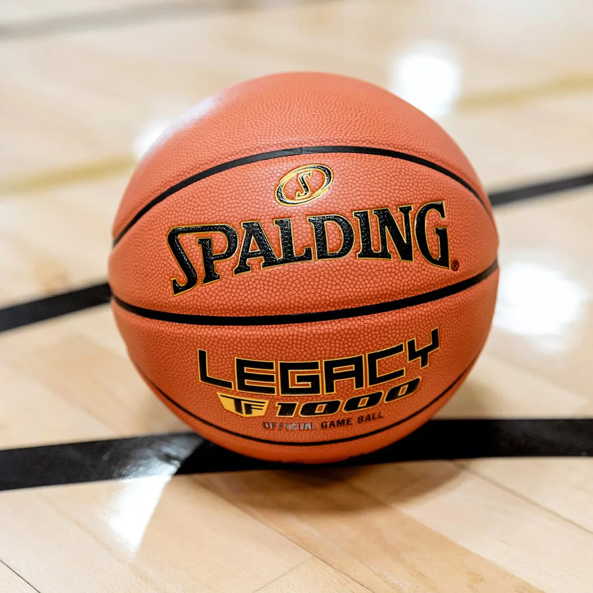 Spalding Legacy Indoor Game Basketball - Orange - Image 5