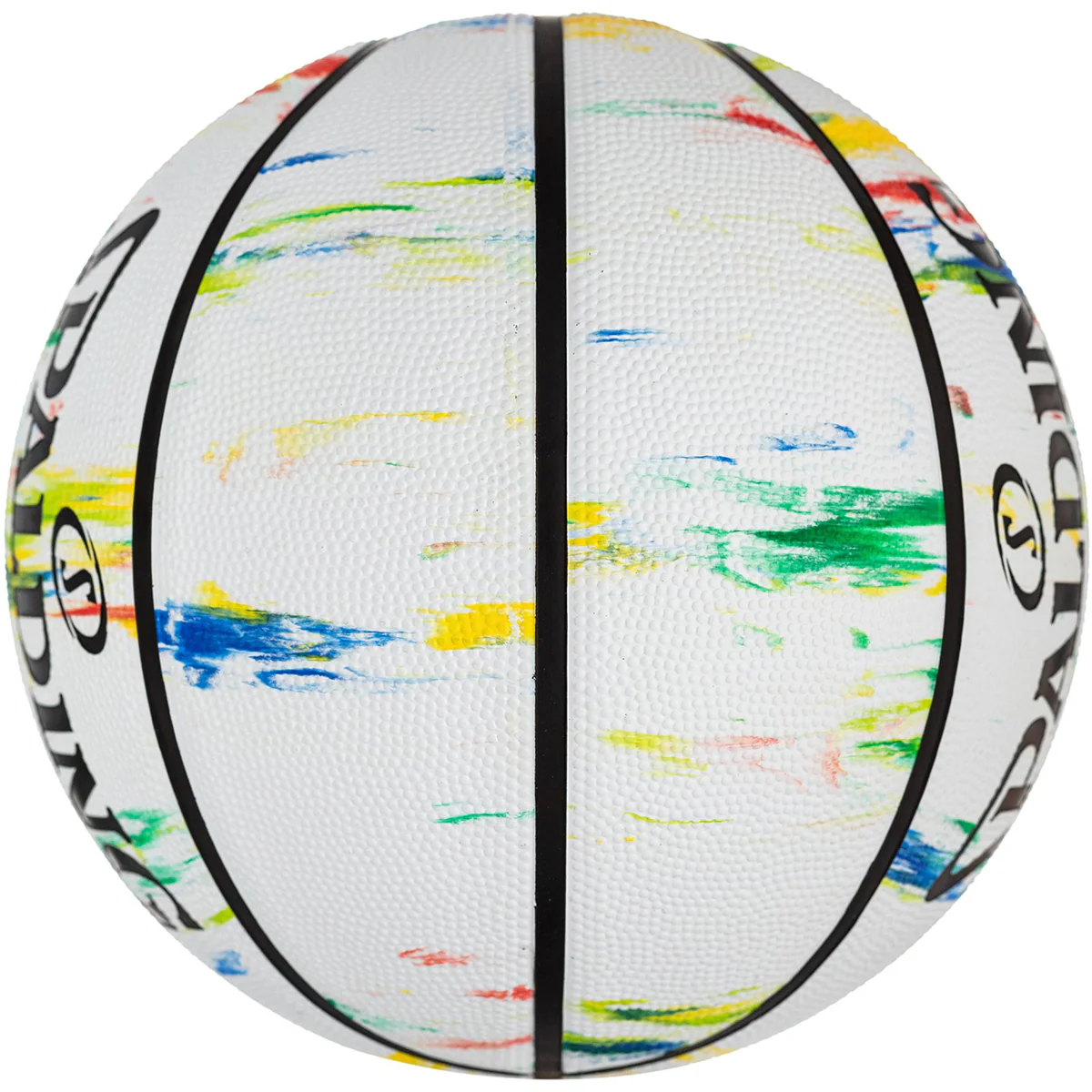 Spalding Marble Series Multicolor Outdoor Basketball - Image 4