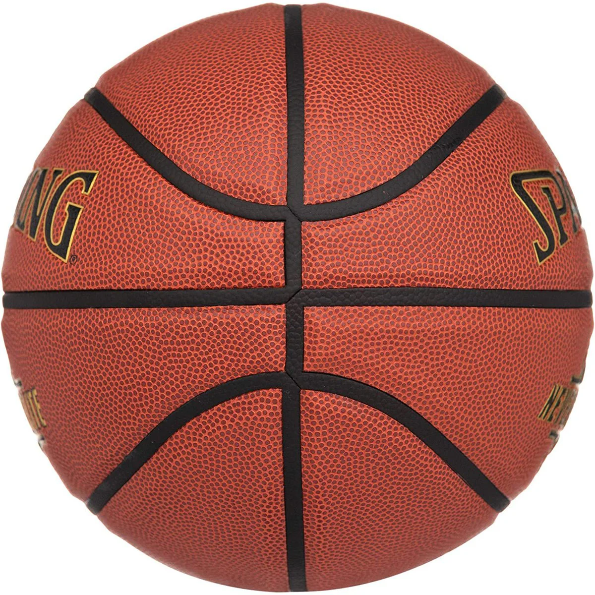 Spalding NeverFlat Elite Indoor/Outdoor Basketball - Image 3