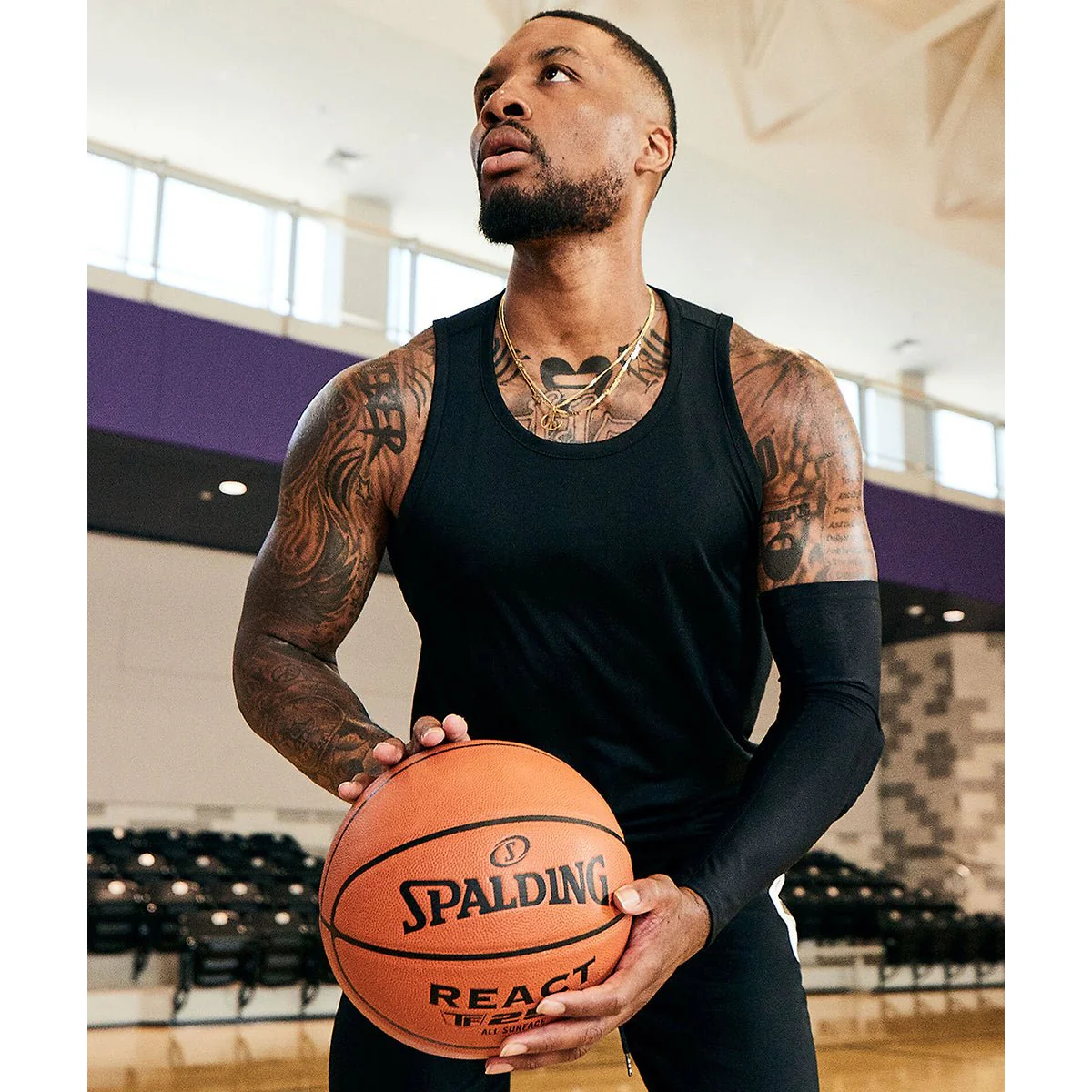 Spalding React TF-250 Indoor/Outdoor Basketball - Image 5